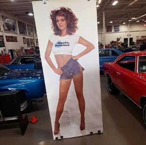 Vintage Miss Direct Connection 1979 Dede Poster Dodge Plymouth Racing 18x45